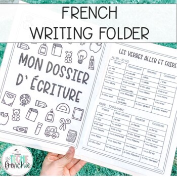 Preview of French Student Writing Folder