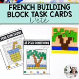French Summer Building Block Task Cards | French Building Centre