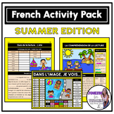 French Summer Bundle - Listening, Speaking, Reading, Writi