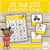 French Summer Olympic Games Printable BINGO - Jeux Olympiq