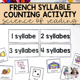 French Syllable Counting Activity | French Phonological Aw