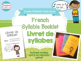 French Syllable Sound Booklet - Livret de syllabes