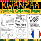 French Symbols of Kwanzaa Coloring Pages - Célébrations kw