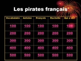French TPRS - Pirates Novel Jeopardy Review Game