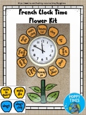 French Telling Time Clock Display Kit