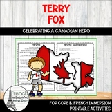 French Terry Fox Printable Activities