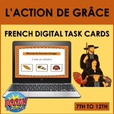 French Thanksgiving BOOM CARDS: L'Action de Grâce (7th to 12th)