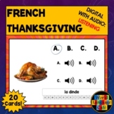 French Thanksgiving Boom Cards, Le Jour de l'Action de grâ