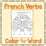 French Thanksgiving Verb Activity Freebie