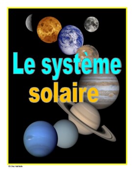 Preview of French: "Le système solaire"