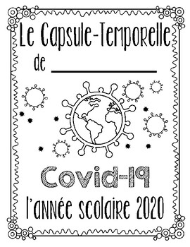 Preview of French Time Capsule - Capsule-Temporelle - Covid-19