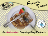 French Toast - Animated Step-by-Step Recipe - Regular