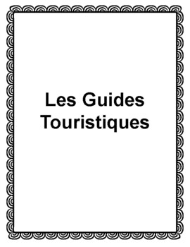 Preview of French Tourist Guides:  Grammar, Verb and Vocabulary Practise