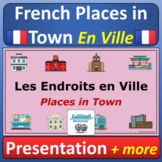 French Town Buildings En Ville La Communauté Presentation 