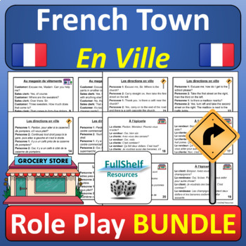 Town, Role Plays, Speaking Game