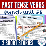 French Unit 28 - passé composé & past tense in French Read