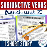 French Unit 30 - le subjonctif subjunctive tense in French