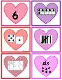 French Valentine Math Centres (numeracy, subitizing and adding)