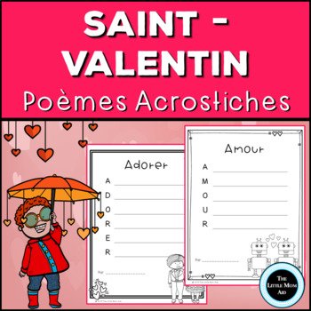 Valentines Day Acrostic Poem Worksheets Teaching Resources Tpt