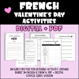 French Valentine's Day Activities | Activités pour la Sain
