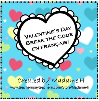 Preview of Valentine's Day French Language Activity: Engaging Games