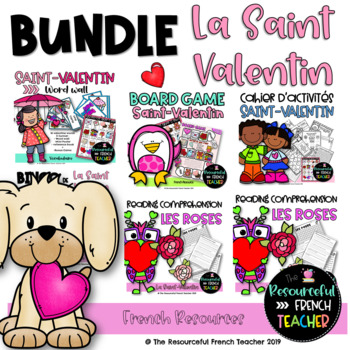 Preview of French Valentine's Day Bundle/ Ensemble La Saint-Valentin