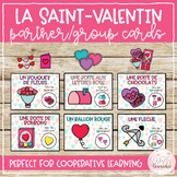French Valentine's Day Partner/Group Cards | La Saint-Valentin