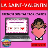 French Valentine's Day Vocabulary BOOM CARDS: La Saint-Val
