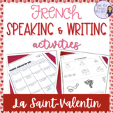 French Valentine's Day activities & worksheets ACTIVITÉS P