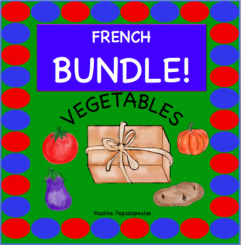 Preview of French Vegetables BUNDLE