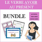 French Verb Avoir BUNDLE: Avoir au Présent - Distance Learning