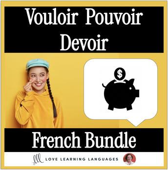 Preview of French Verb Bundle VOULOIR, POUVOIR, DEVOIR