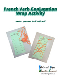 French Verb Conjugation Wrap Activity