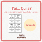 French Verb Game - J'ai...Qui a ? Le verbes irréguliers au