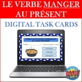 French Verb MANGER BOOM CARDS (Digital Task Cards): MANGER