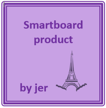 Preview of French Verb Review Smartboard Games