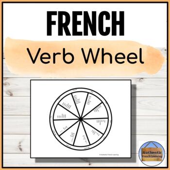 Preview of French Verb Wheel