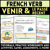French Verb « venir » & le passé récent - Irregular Verb W