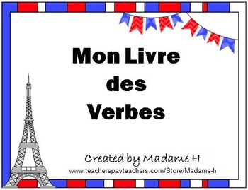Preview of French Verbes Flip Book and Notes - Verbes Français Practice 