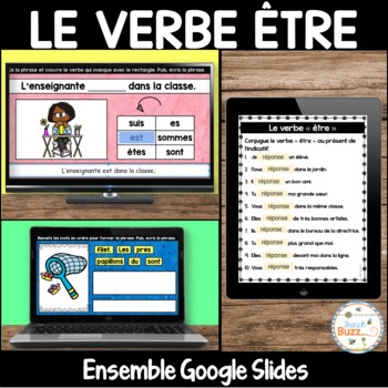 Preview of French Verbs - Digital Bundle - Verbe ÊTRE  