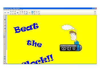 Preview of French Verbs--ER Verb Review--SmartBoard Game