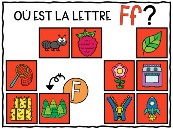 French Virtual Alphabet Games Ou Est La Lettre F By Fun In French Immersion