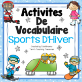 French Vocabulary Activities - Winter Sports