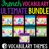 French Vocabulary Activities ultimate BUNDLE