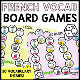 French Vocabulary Board Games | Les jeux de vocabulaire