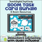 French Vocabulary Bundle of Digital Boom Task Cards Activi