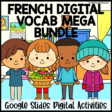 French Vocabulary Lexique Digital Activities | MEGA BUNDLE