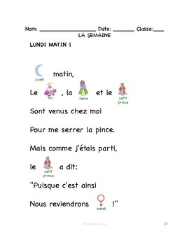 French Vocabulary Illustrated: panier à salade