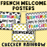 French Welcome Door Posters | Affiche de Bienvenue