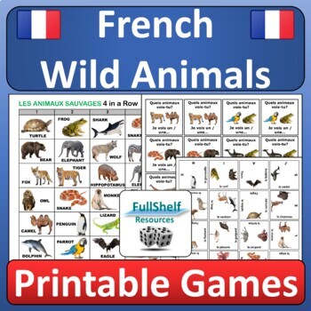 Les animaux sauvages interactive exercise